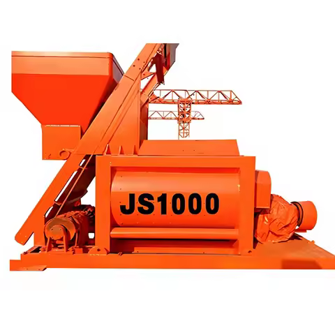 Concrete Mixer & Batching Plant for Pipe Production - Heliyuan Heavy Machinery