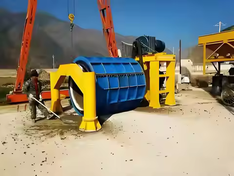 Suspension Roller Concrete Pipe Making Machine - Heliyuan Machinery
