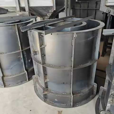 Heavy Duty Steel Precast Concrete Manhole Mold - Heliyuan Machinery