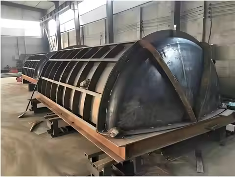 Q235 Steel Reinforced Septic Tank Mould Large - Heliyuan Machinery