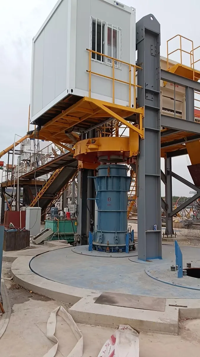 Vertical Rising Core Vibration Concrete Pipe Making Machine - Heliyuan Machinery