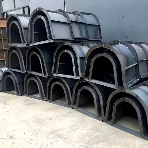 Industrial Scalable Steel Waterway Concrete Pipe Mold - Heliyuan Machinery