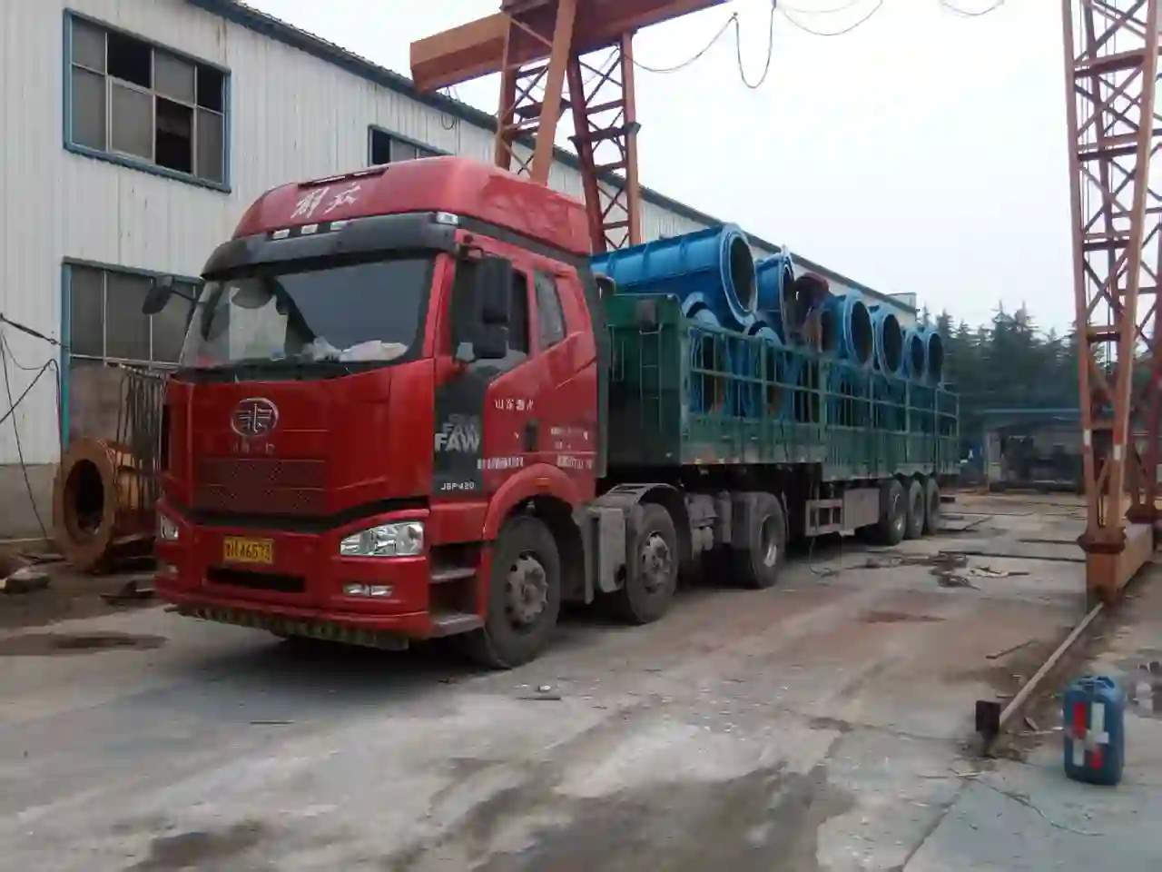 Heliyuan Machinery concrete pipe equipment export shipping dispatch #5
