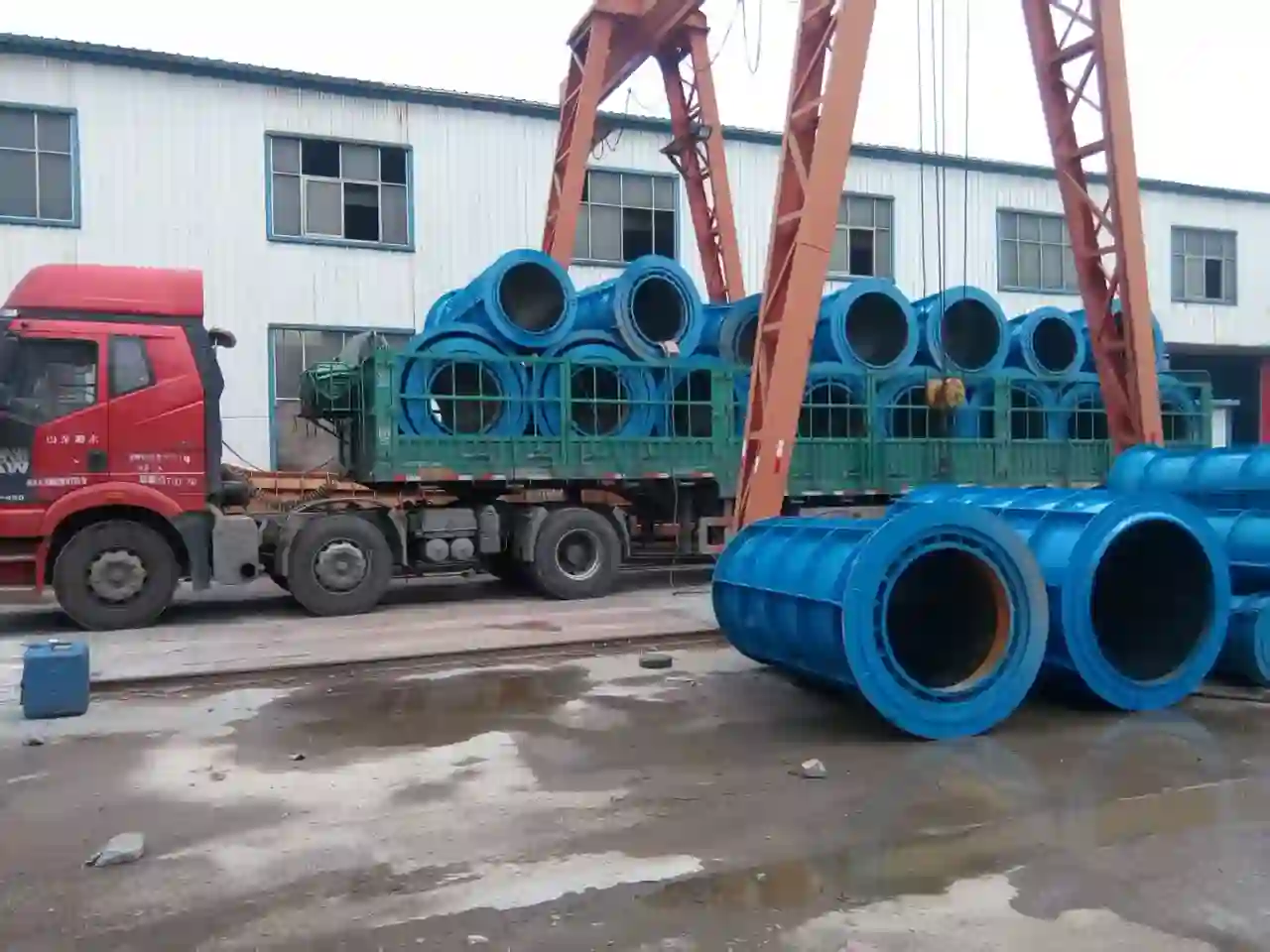 Heliyuan Machinery concrete pipe equipment export shipping dispatch #6