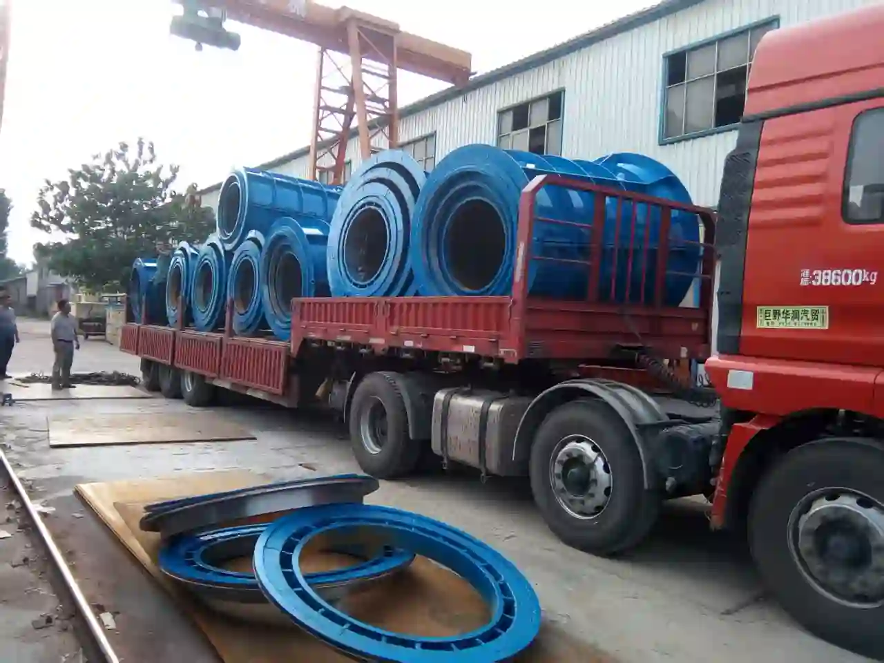 Heliyuan Machinery concrete pipe equipment export shipping dispatch #10