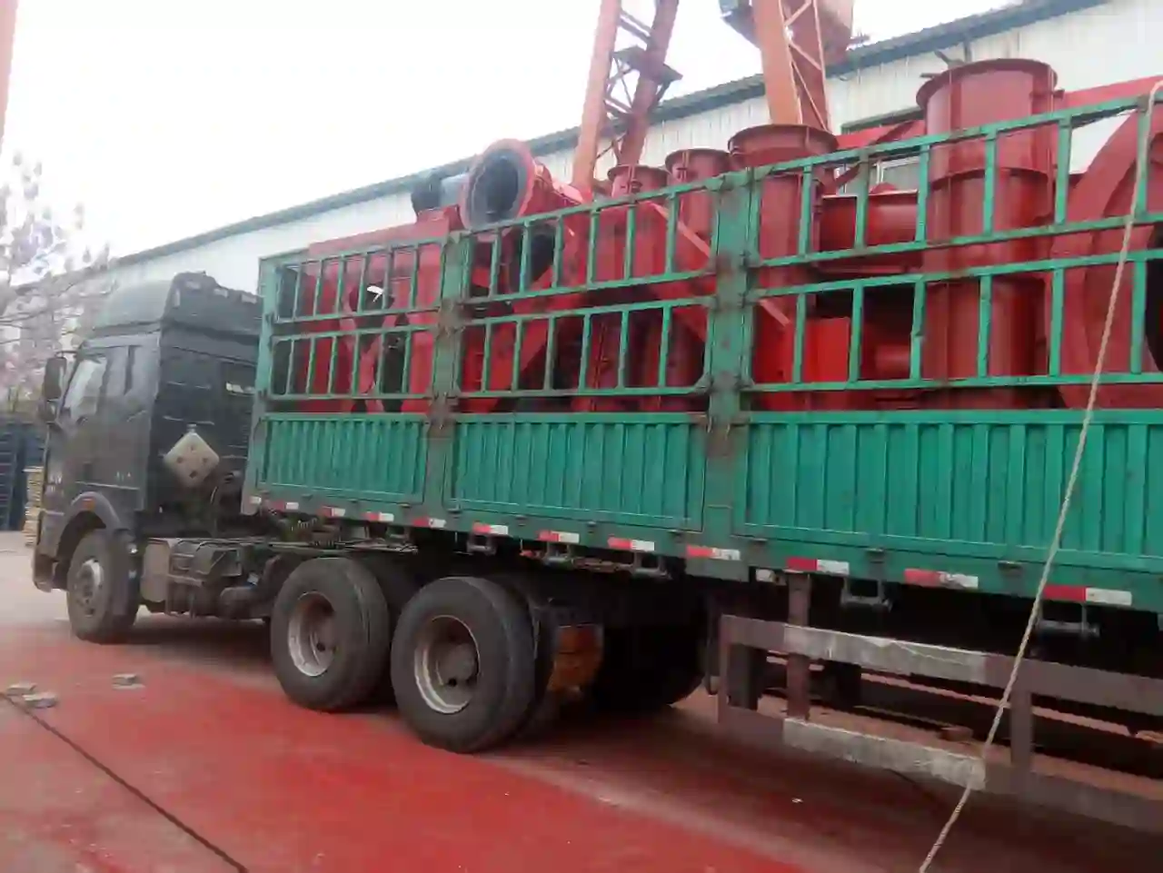 Heliyuan Machinery concrete pipe equipment export shipping dispatch #14