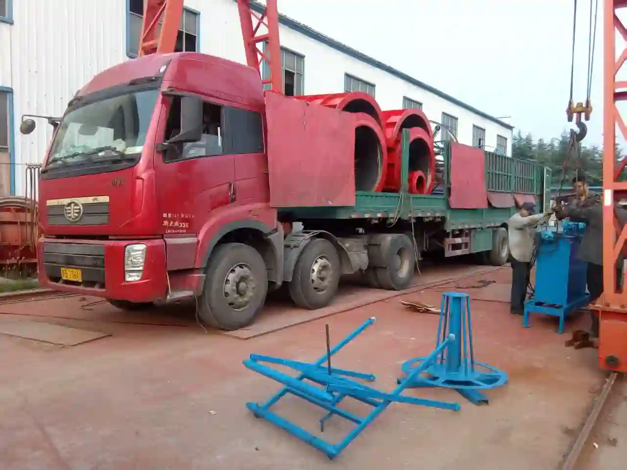 Heliyuan Machinery concrete pipe equipment export shipping dispatch #16