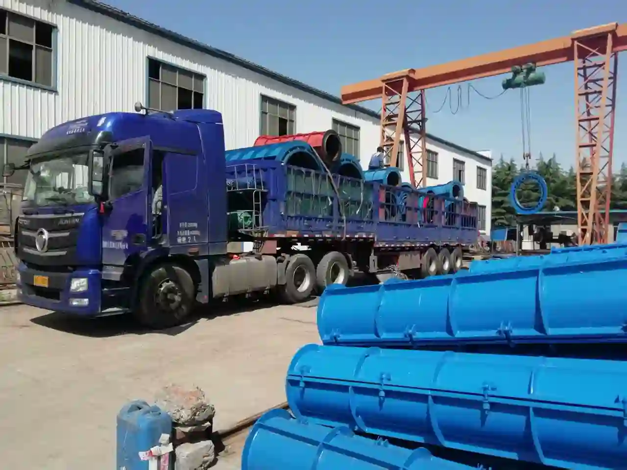 Heliyuan Machinery concrete pipe equipment export shipping dispatch #18