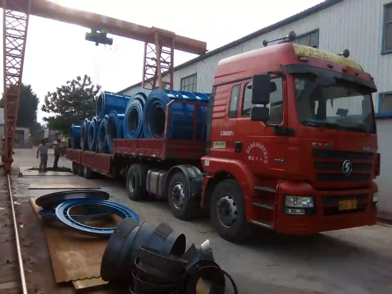 Heliyuan Machinery concrete pipe equipment export shipping dispatch #21