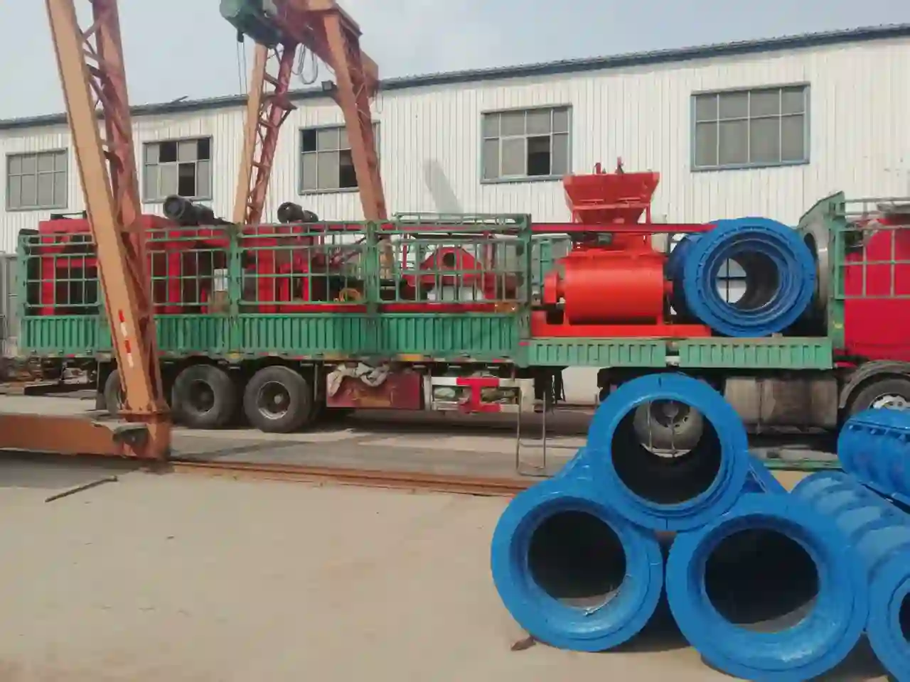 Heliyuan Machinery concrete pipe equipment export shipping dispatch #22