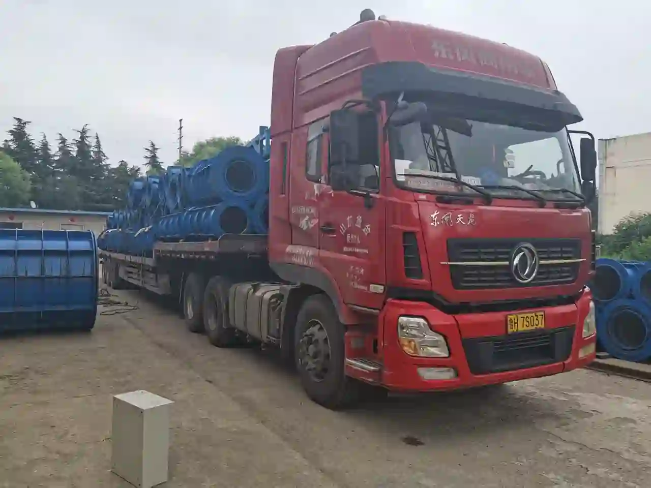 Heliyuan Machinery concrete pipe equipment export shipping dispatch #24