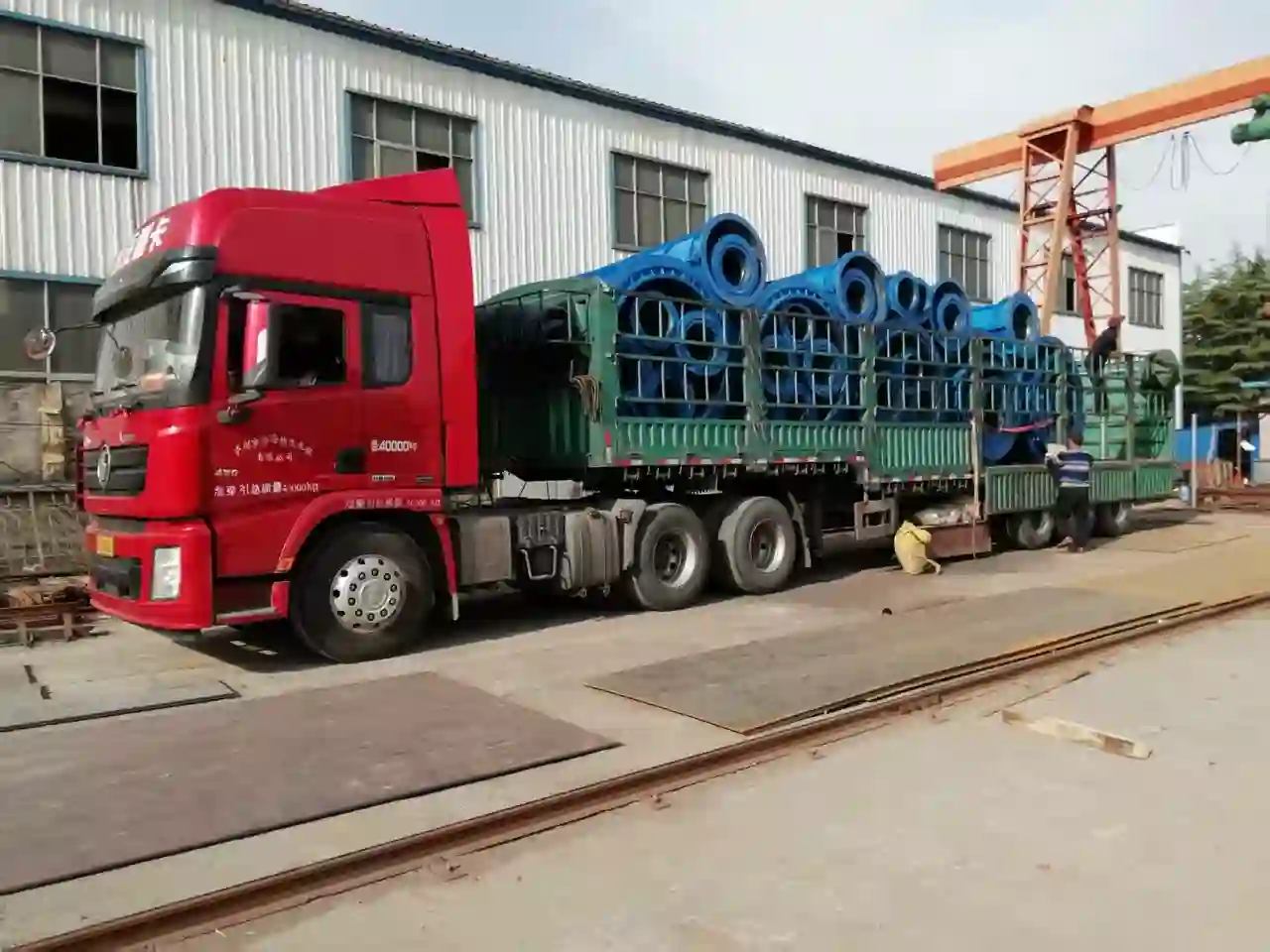 Heliyuan Machinery concrete pipe equipment export shipping dispatch #27